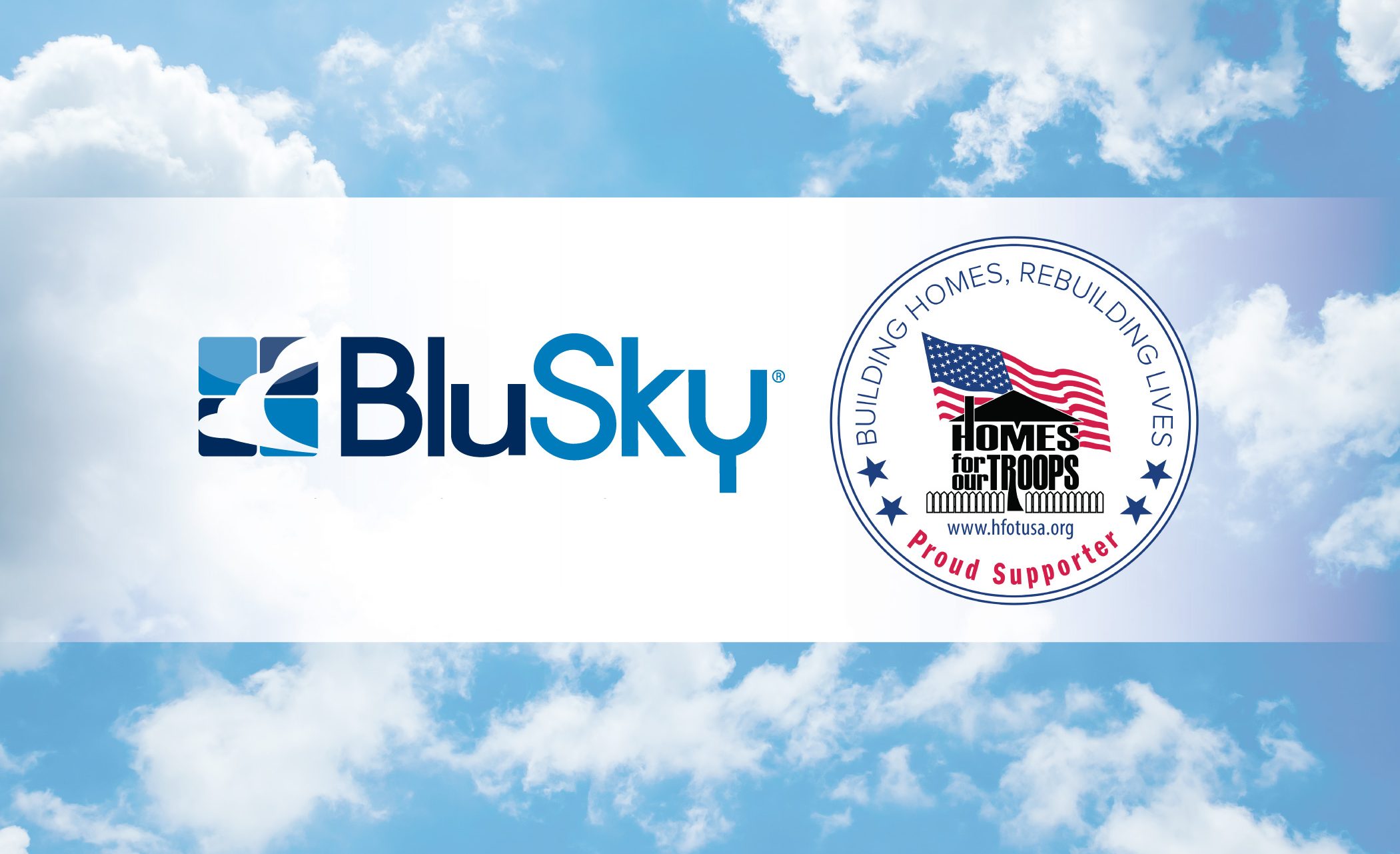 BluSky Restoration Contractors Announces Sponsorship with Homes for Our Troops