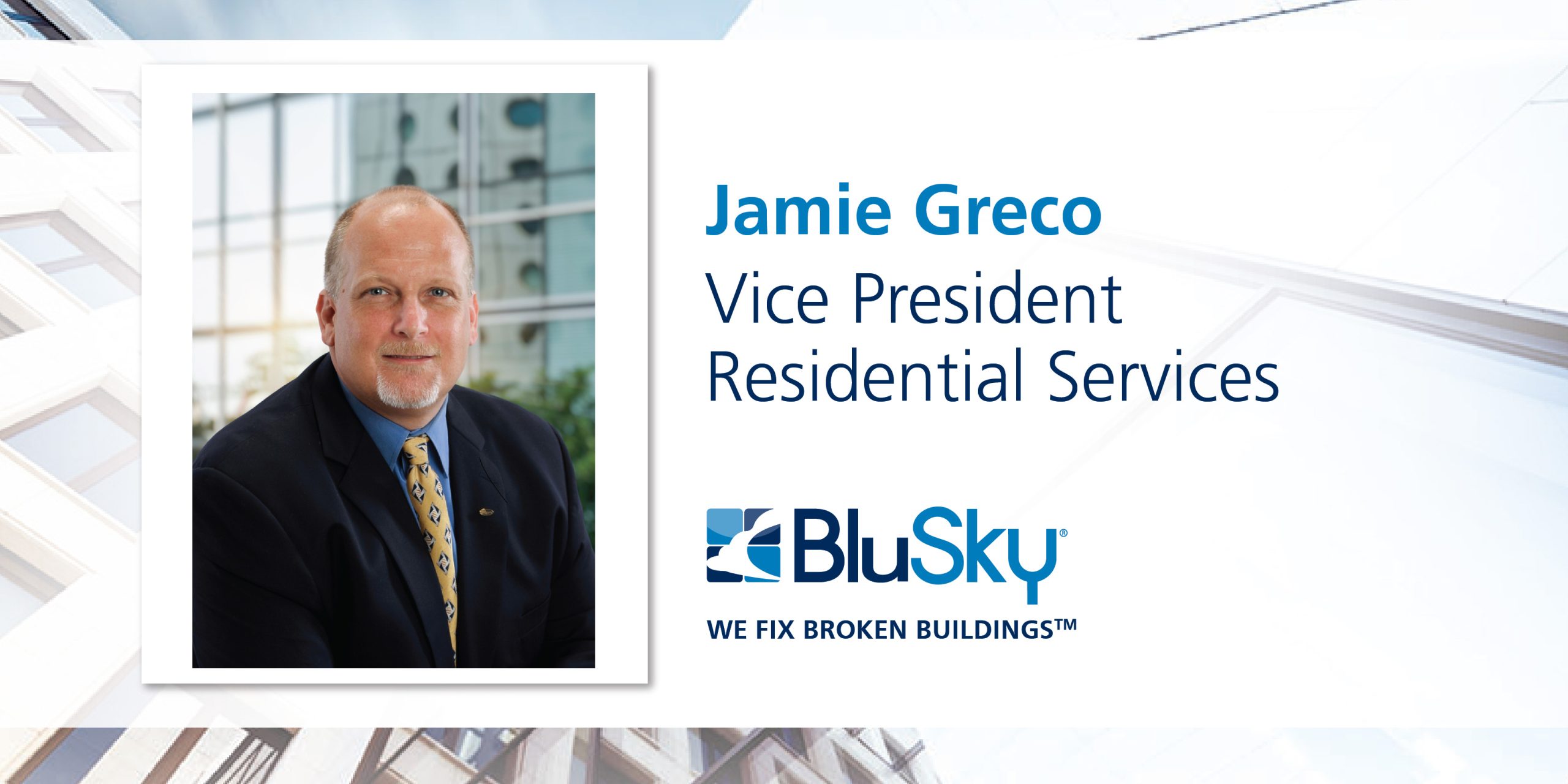 BluSky Restoration Names Jamie Greco Vice President of Residential Services
