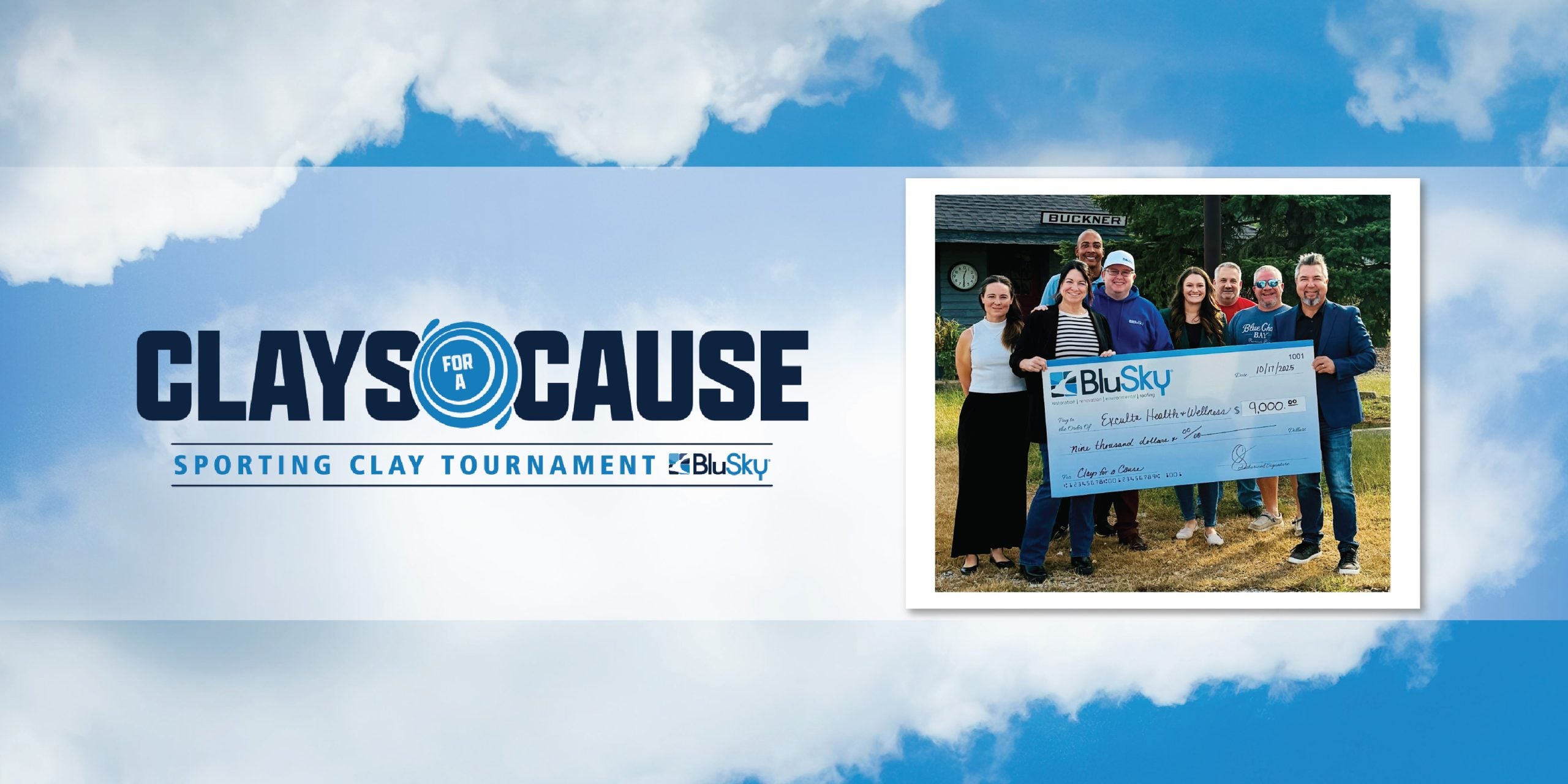 BluSky Clays For A Cause Charity Event Raises $9,000 For Exculta Health + Wellness
