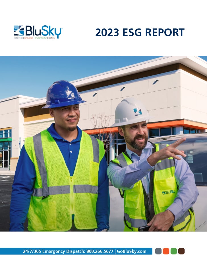 BluSky 2023 ESG Report cover