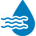 abstract water outlines