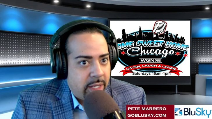 close-up of gentleman speaking into microphone on air