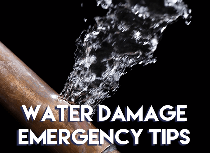 Water Damage Emergency Tips
