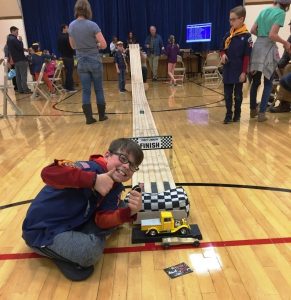 Pinewood Derby 1st Place