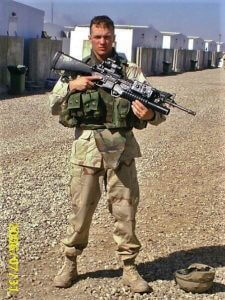 Travis Vogt, US Army veteran